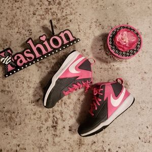 Little Girl's Nike Basketball Sneakers